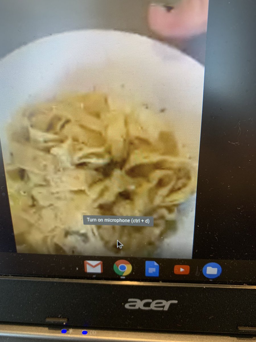 AcesJdhs's tweet photo. It's Fresh Pasta Monday! Chef showed us how to make pasta from scratch and now the challenge is on!! Which ACES student will make this at home?? Stay tuned! #dewinitremotely @JohnDeweyBK @JBretagna https://t.co/28Vs07MxFZ