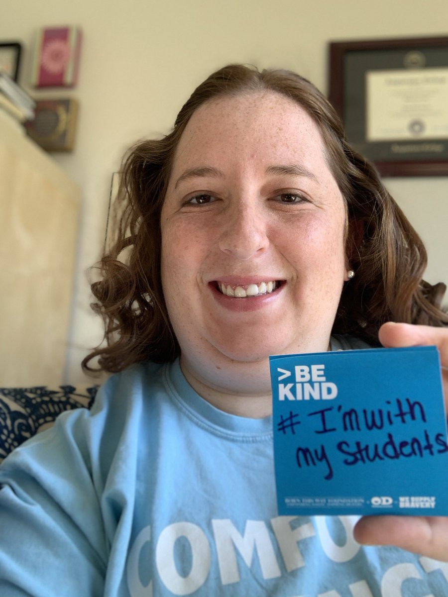 Thanks <a href="/dc_eng_dept/">DCEnglishDepartment</a> for leading the charge! #imwithmystudents #chargersunite #thisisavid post it notes courtesy of <a href="/BTWFoundation/">Born This Way Foundation</a>