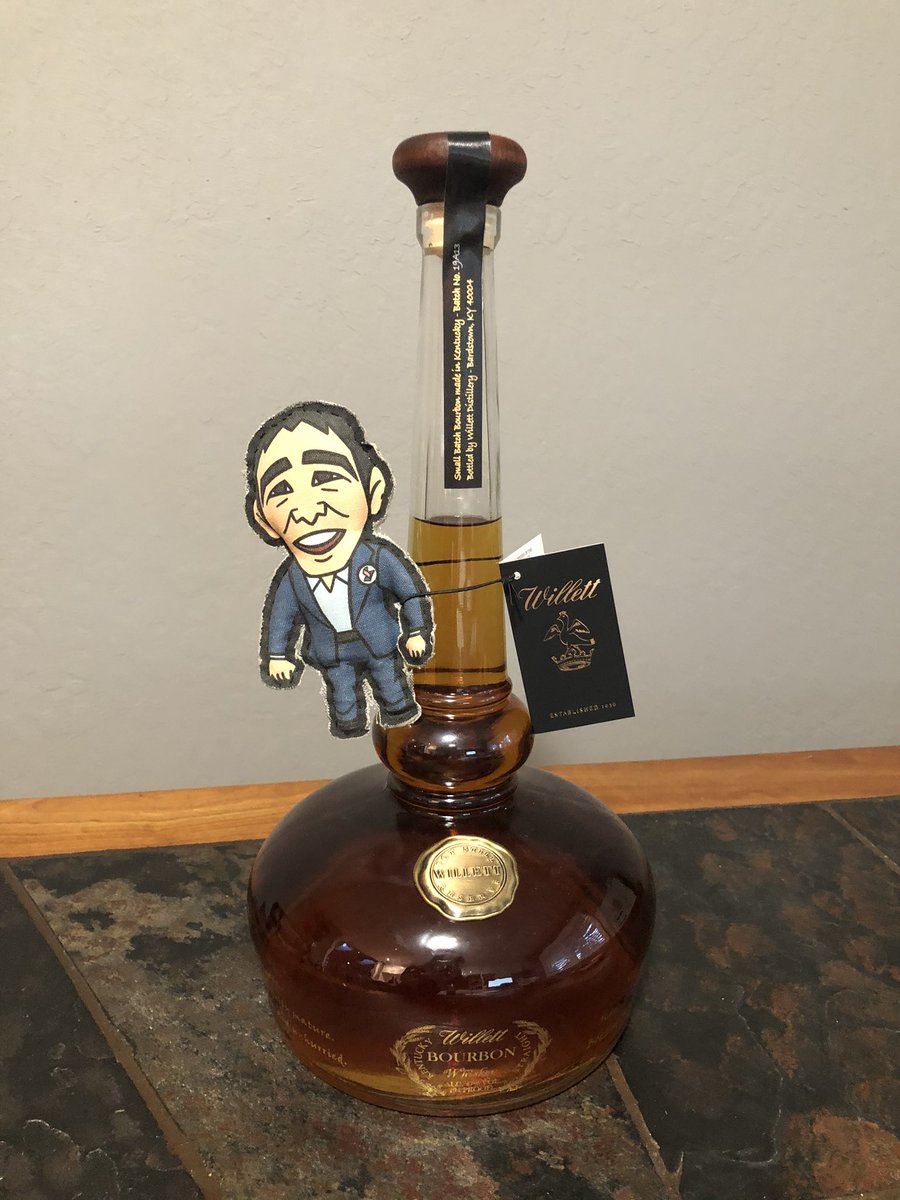 TyrenePamstein's tweet photo. @AndrewYang Challenge fβing accepted!
JK β You and I have been drinking #bourbon. πππ₯ #MiniAndrew https://t.co/6UpTnDaIrz
