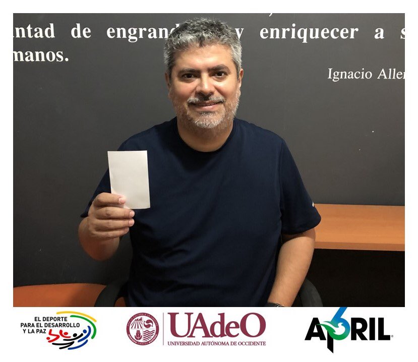 HamzaHuss77's tweet photo. #UAdeO #AOM #NEW #whitecard #6abril #april6 #unitednations #IDSDP #unosdp #beactive #idsdp2020 #sport4peace #esporteepaz #sport #peace #stayathome #ficaemcasa #fiqueemcasa #quedateencasa @mataruna @peaceandsport #championsforpeace https://t.co/2NzJAyJ4YX