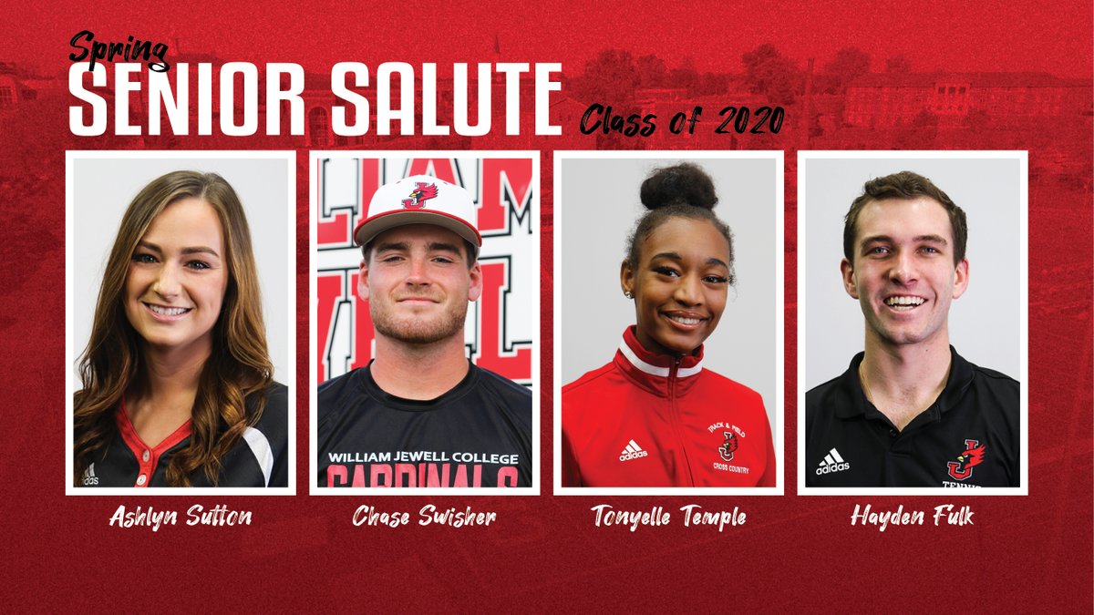 🎓 Spring Senior Salute 🎓 

🥎 Ashlyn Sutton
⚾️ Chase Swisher
🏃🏾‍♀️ Tonyelle Temple 
🎾 Hayden Fulk

⏩ bit.ly/2XdAJaT