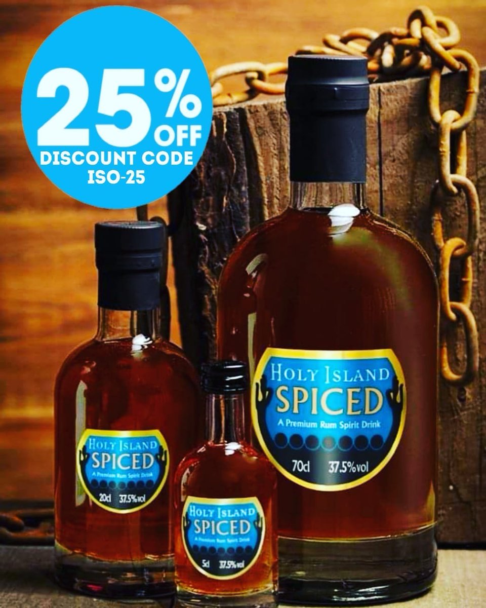 Our new #holyIsland #Spicedrum 25% off here. Discount code: ISO-25

harryhotspurholdings.co.uk/alnwick-rum/sh…