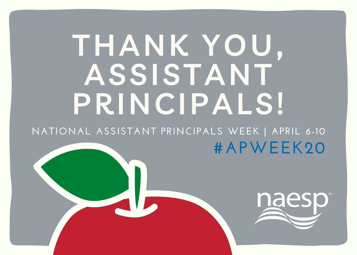 NYSEDNews's tweet photo. During National Assistant Principals Week, we would like to thank all of the assistant principals throughout New York State for their tireless and unwavering leadership during their time. #APWeek20 @NASSP @NAESP https://t.co/BZyIfDb9Me