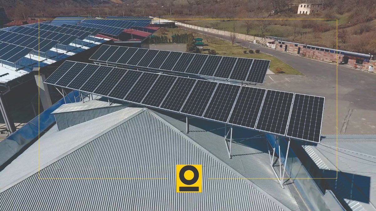 theohmenergy's tweet photo. 💥Ամենամեծ ցանցային ֆոտոէլեկտրական կայանը Սյունիքում:
1️⃣0️⃣0️⃣ կՎտ հզորությամբ արևային կայան Կապանի #Արարատ ռեստորանի սեփական կարիքների համար:

Ալեք Մանուկյան 15ա
info@ohmenergy.am
(011) 220 - 880
(077) 245-246

#OHMENERGY #SolarEnergy #AeSolar #SolarPower #Renewables #SMA https://t.co/b2l9jIgZcC