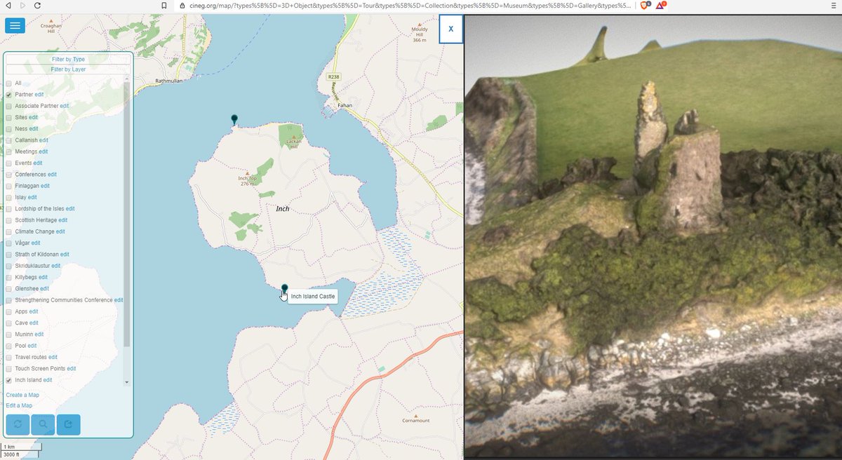 bigmeaningsmall's tweet photo. Uploading digital heritage material to CINEGate. Mapping and aerial photogrammetry nicely integrated in the map application. @CINEprojectEU @Donegalcomuseum https://t.co/xI7PaveHgQ