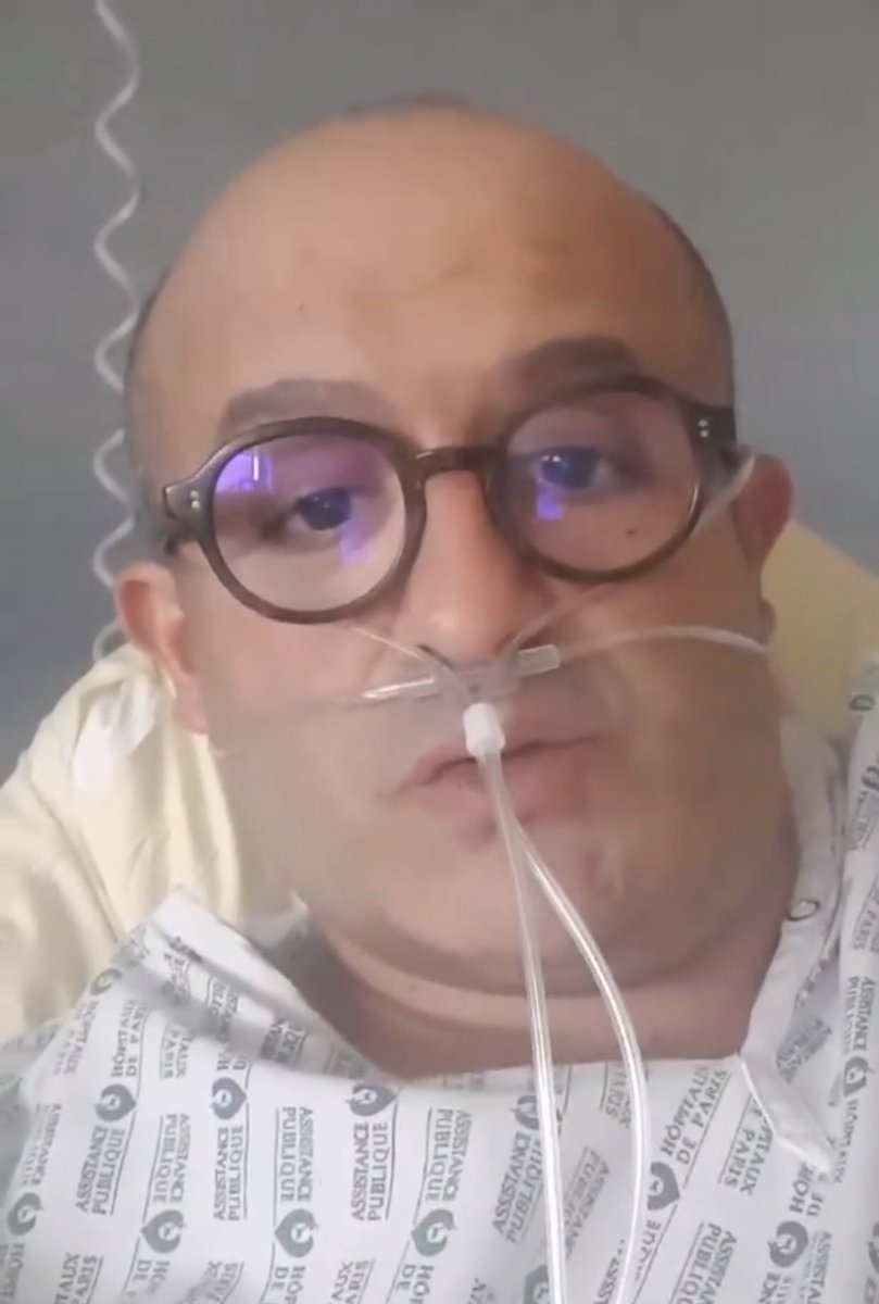 AnasseKazib's tweet photo. Une grosse pensée pour le camarade @benjaminamar4 qui viens de poster une vidéo sur facebook. Expliquant qu’il a eu une forme sévère de #Covid19 avec plus de 10 jours en réanimation... Force à toi camarade ✊🏻 https://t.co/eCsdnP3y95