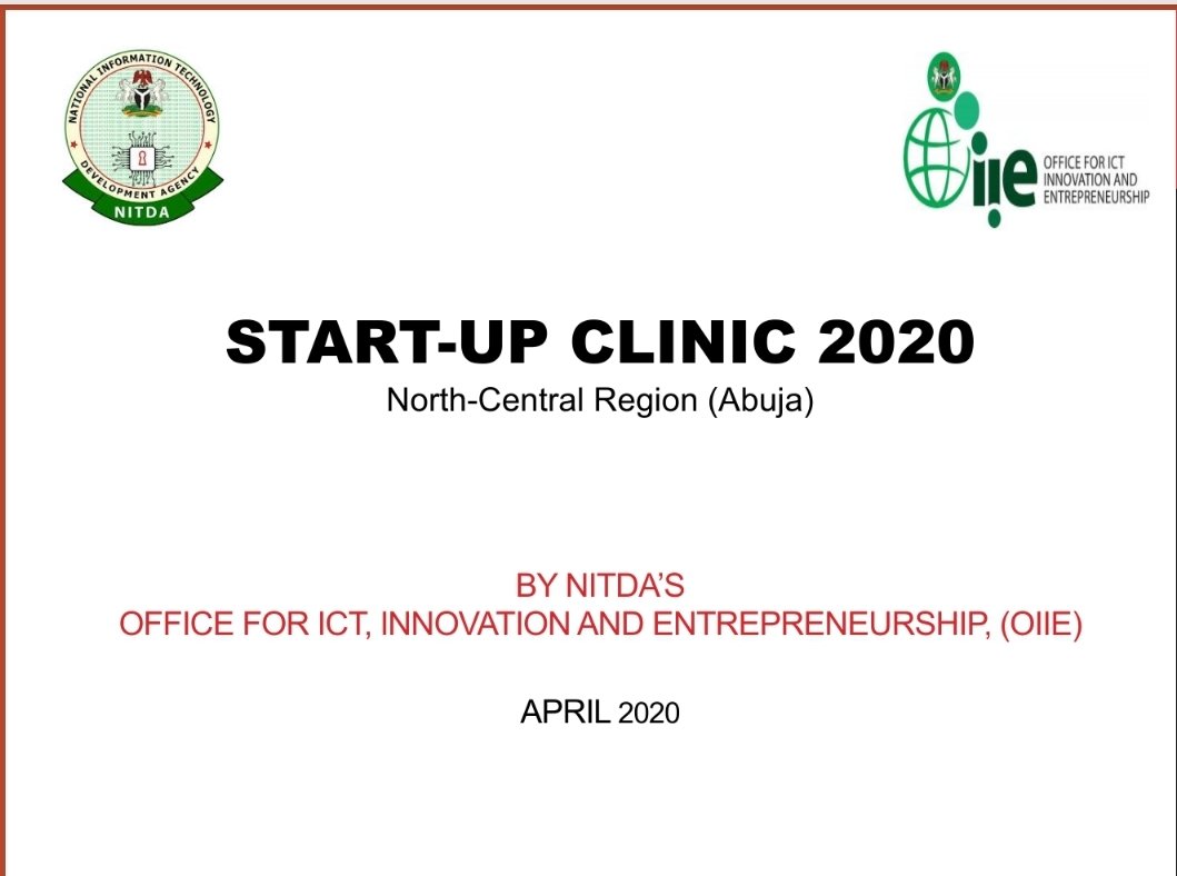 Experisimmerse's tweet photo. #Day1 👍

The @NITDANigeria @ngrinnovation Start-UP Clinic 2020 kicked off today via online zoom sessions. 

The @Experisimmerse team is represented by our co-founder @aromeibrahim_ 

Startup Clinic empowers startups with key business skills &amp; mentorship.

#OIIE
#NITDA https://t.co/S7ljN6SxPl