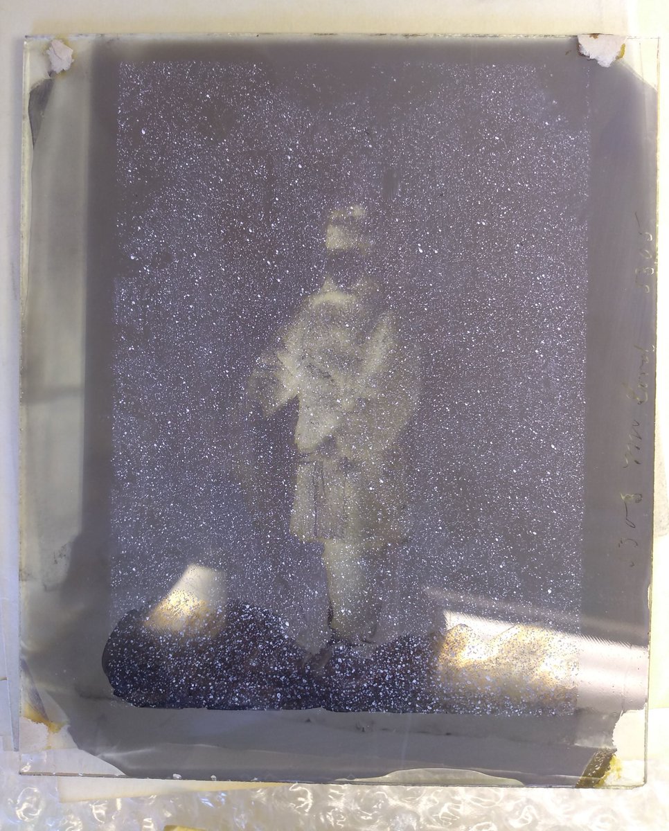 PhotoCons's tweet image. Day 4 of #Archive30 is #ACollection. My favourite @LibraryArchives is the Topley Studio fonds. Since we have the glassplate negatives and the copy books we get to see the magic of early photographic manipulation. Here a little white paint on the negative makes for falling snow.