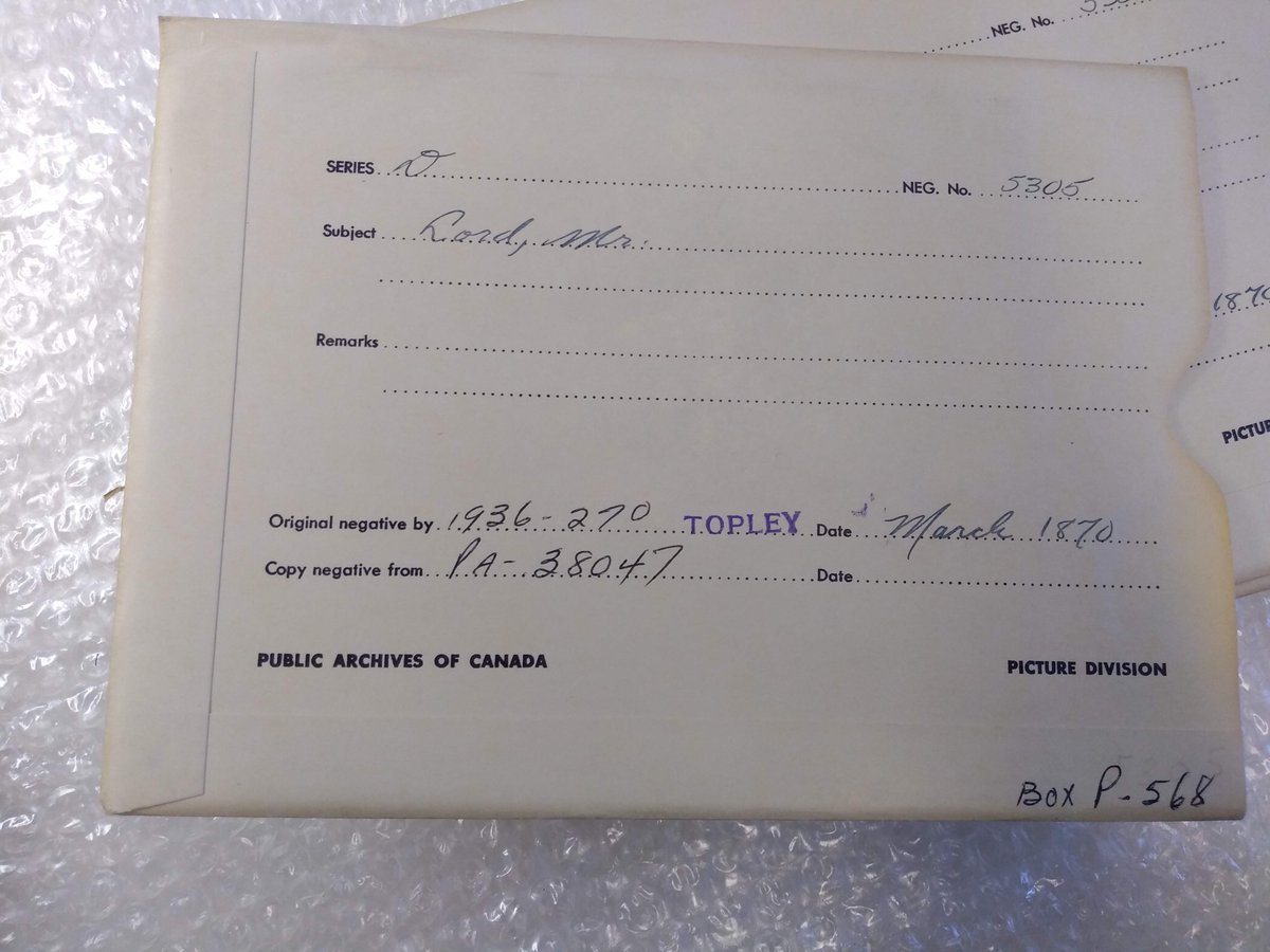 PhotoCons's tweet image. Day 4 of #Archive30 is #ACollection. My favourite @LibraryArchives is the Topley Studio fonds. Since we have the glassplate negatives and the copy books we get to see the magic of early photographic manipulation. Here a little white paint on the negative makes for falling snow.