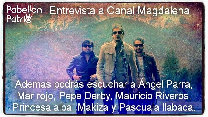 Hoy en #PabellónPatrio #AngelParra <a href="/Marrojochile/">Mar Rojo</a> <a href="/BandaPepeDerby/">Pepe Derby</a> <a href="/mauricioriveros/">Mauricio Riveros</a> <a href="/princesa__alba/">princesa alba</a> #Makiza <a href="/Pascualailabaca/">Pascuala Ilabaca A.</a> <a href="/CanalMagdalena/">Info Canal Magdalena</a> facebook.com/56041373397753…