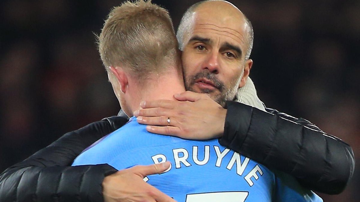 Thoughts are with Pep and his family at this time. One team.