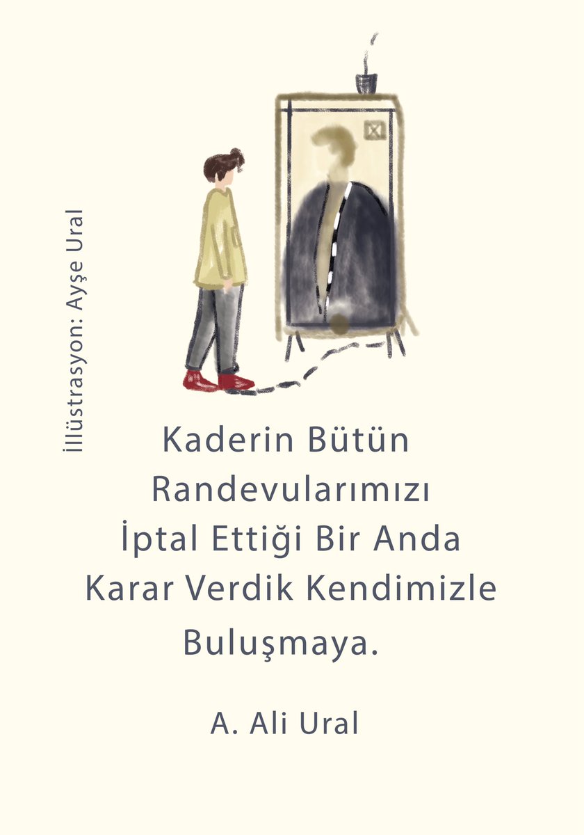 “Kaderin bütün randevularımızı iptal ettiği bir anda karar verdik kendimizle buluşmaya.”
Kitabın Adı: Ay Tiradı
Kitabın Yazarı: A.Ali URAL
<a href="/suleyayinlari/">Şule Yayınları</a>
Kitap Linki ➡️ suleyayinlari.com/kitap/ay-tirad…