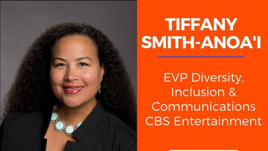 sheangelsinvest's tweet photo. #LiveLoveThrive’s guest this week is @tsmithanoai, Exec VP of #Diversity &amp; #Communications at #CBS Entertainment.

Join us LIVE on WED at NOON PST on #Facebook @SheAngels.Series. 

#SheAngels #CatherineGray #TiffanySmithAnoai #Podcast #Television #Entertainment @CBSEntDiversity https://t.co/2hbLgJg69R