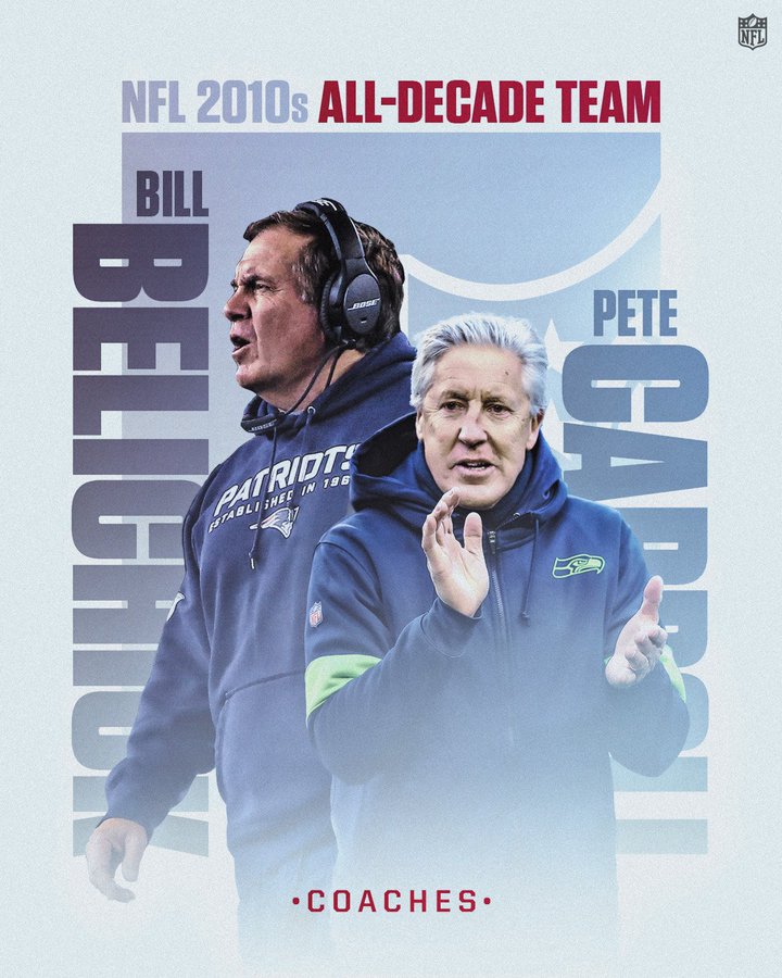 MySportsUpdate's tweet photo. The NFL announced their all-decade team for the 2010’s. Eight players were chosen as unanimous selections. https://t.co/EuwO8Gc5JZ