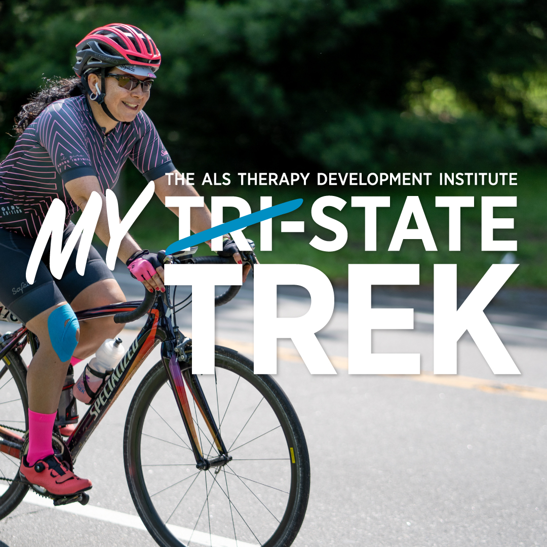 TriStateTrek's tweet image. For 2020, the @TriStateTrek becomes the My-State Trek! 🚴‍♂️🚴‍♀️The My-State Trek allows you to ride "with" us, wherever you are, to keep our mission moving by raising funds for critical ALS research at @ALSTDI. 🧫🔬🧬 Learn more about My-State Trek 2020 here: tst.als.net