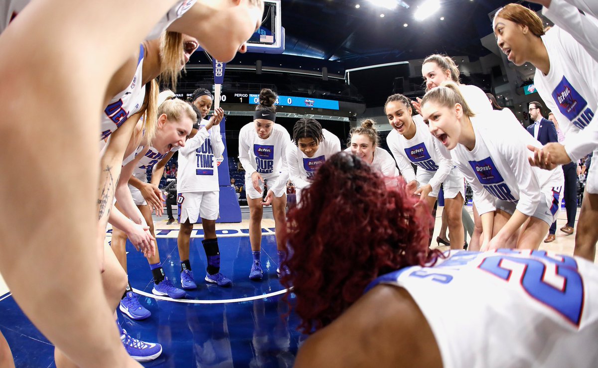 DePaulWBBHoops's tweet photo. Happy National Student-Athlete day!! 

We are so thankful to have such amazing student-athletes represent our school and community! 

#DePaulBall https://t.co/SRDLsyNCNB