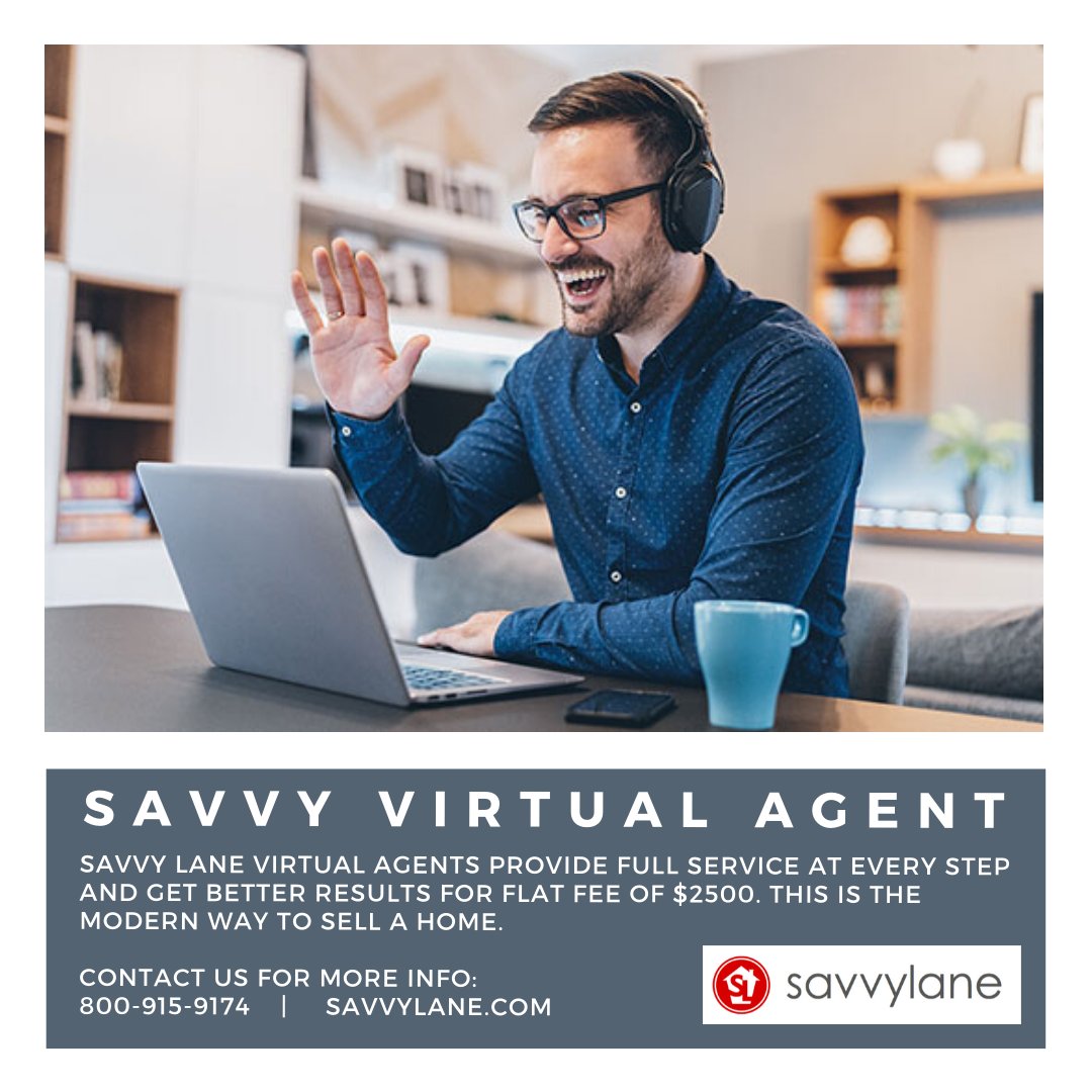savvy_lane's tweet photo. Savvy Lane can help sell your home safely during these uncertain times. Learn more: https://t.co/G8L5G4xIPu #savvyvirtualagent https://t.co/QG3RbN9M6r