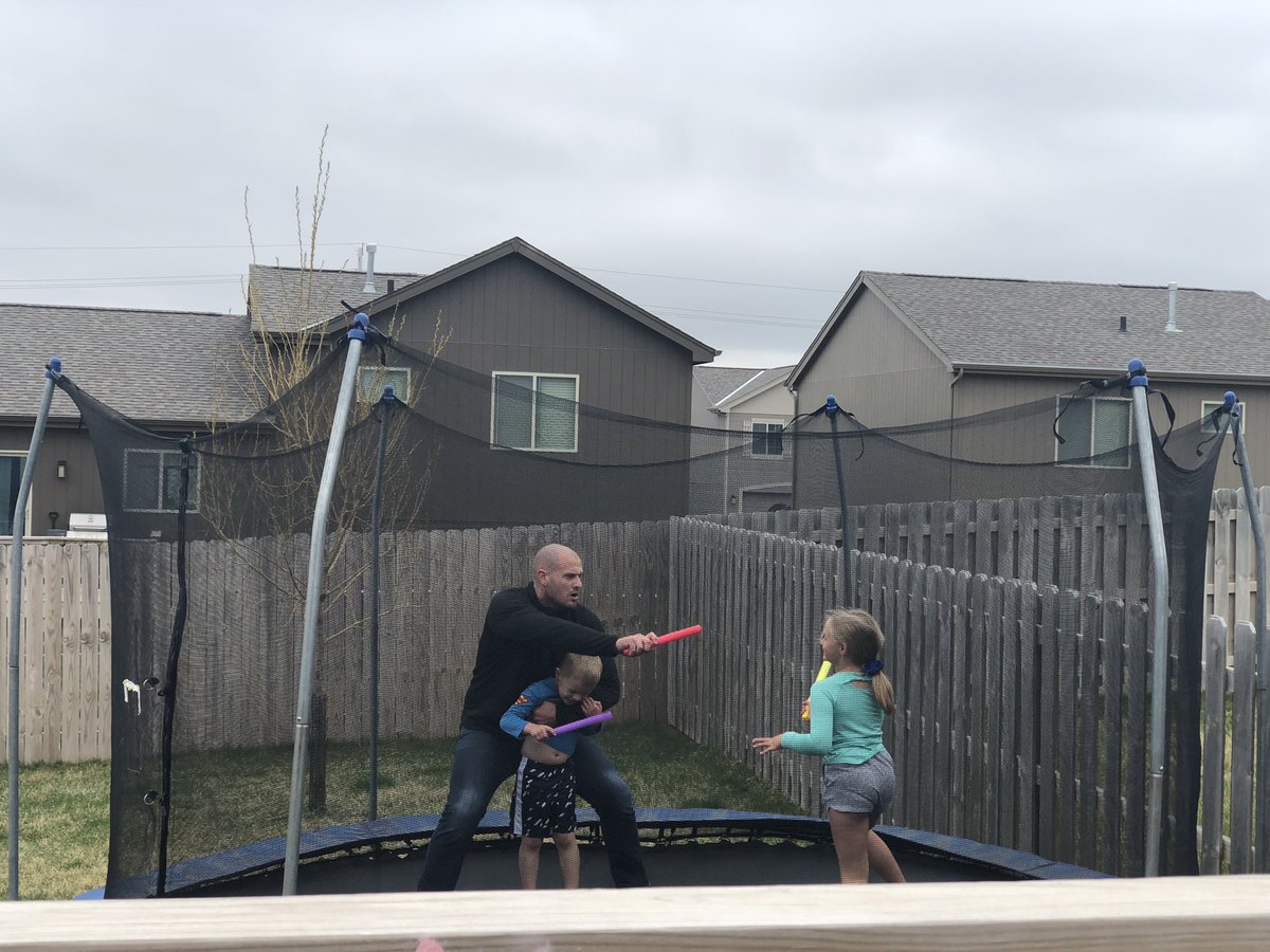 KellyPRealty's tweet photo. Homeschooling at it’s finest. #COVIDー19 #QuarantineLife https://t.co/3qfLCd0Pgm