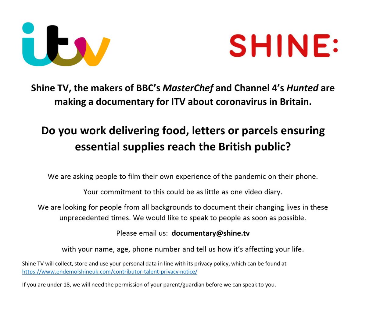 Shine TV Casting tweet media