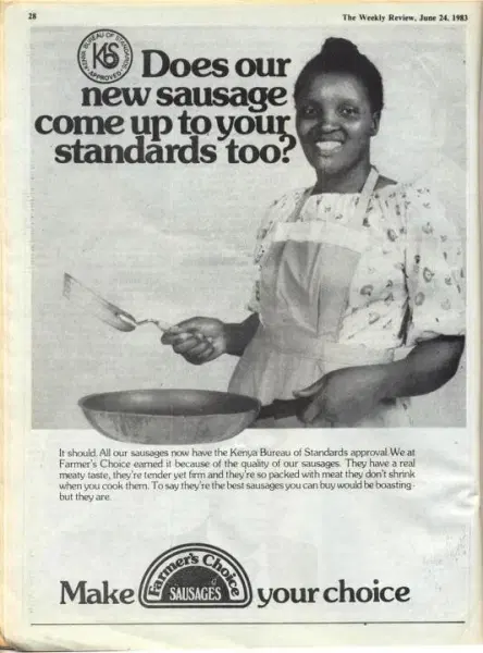 9/There was only one type of sausage on the market
