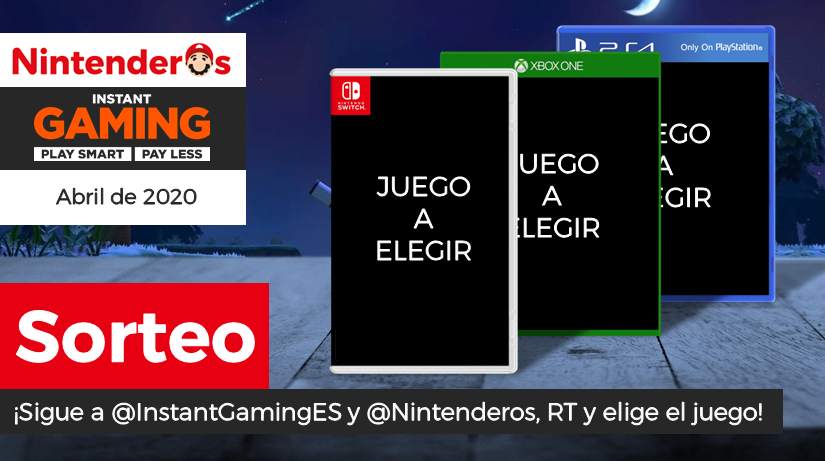 Nintenderos's tweet photo. ¡Sorteamos el juego que tú quieras!

➡️ Sigue a @InstantGamingES y @Nintenderos
➡️ RT aquí
➡️ Accede a este enlace: https://t.co/wQOK6ecCIk y selecciona el juego que quieras ganar
➡️ OPCIONAL: Cumple otros requisitos en el enlace anterior para tener más posibilidades

¡Suerte! https://t.co/UugQEoUsa5