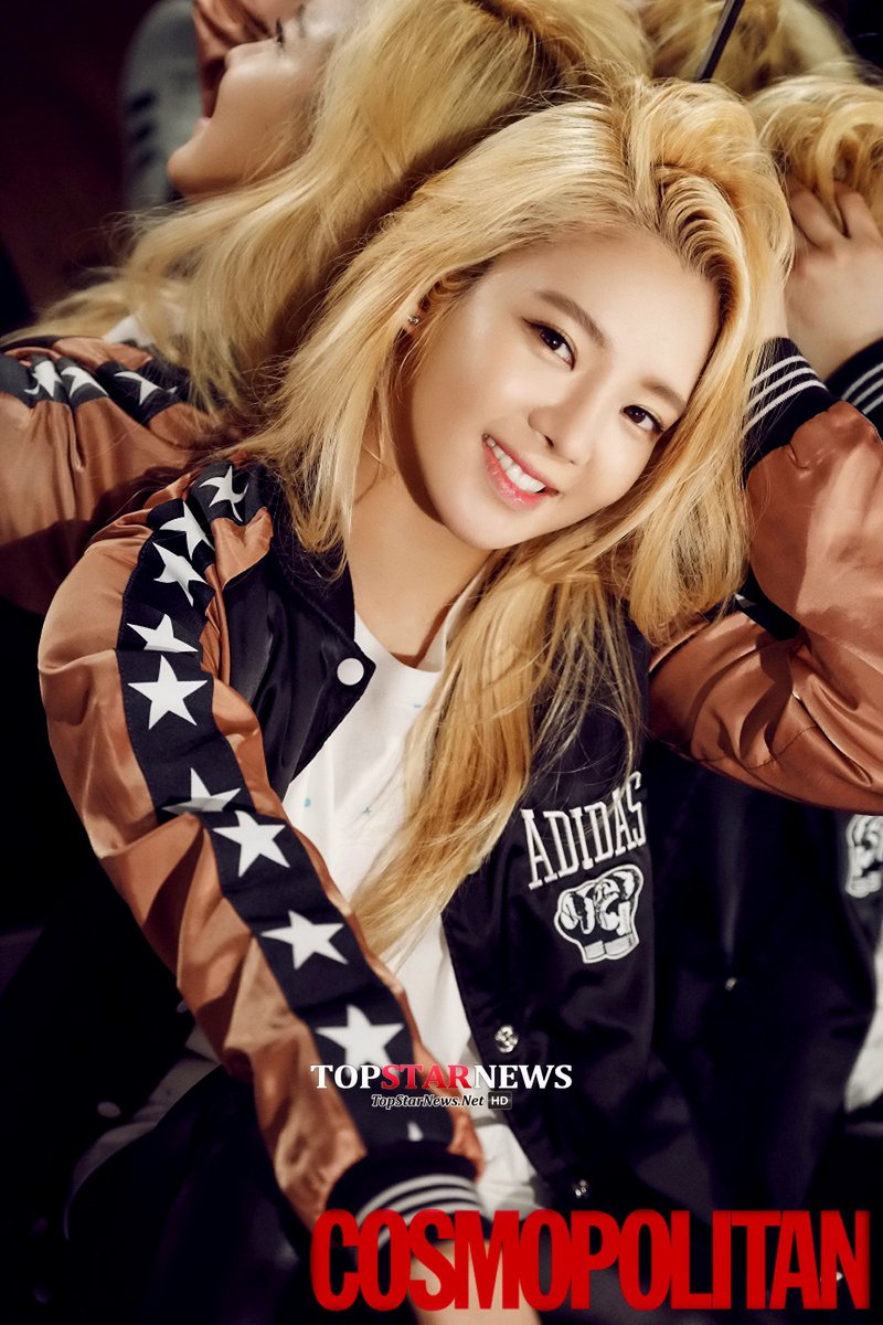  #Hyoyeon  #효연  Cosmopolitan Magazine April 2015