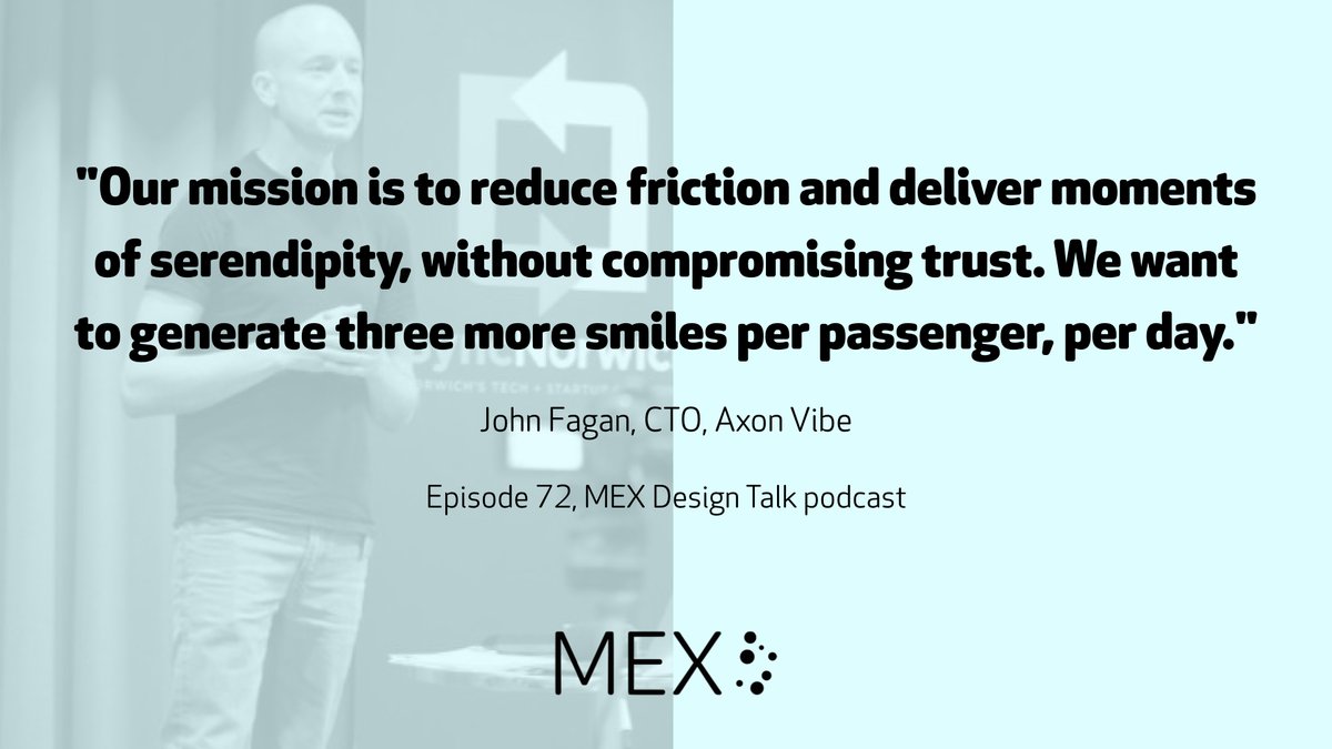 johnbfagan's tweet image. 🔊Podcast

Had fun chatting on the @mexfeed Podcast with the great @marekpawlowsk

We talked about many topics, Norwich, Namibia, #SyncTheCity, @multimap, @bingmaps, @axonvibe, maps, location context, Public Transport, UX design &amp;amp; more.

Listed here mobileuserexperience.com/design-talk-72…