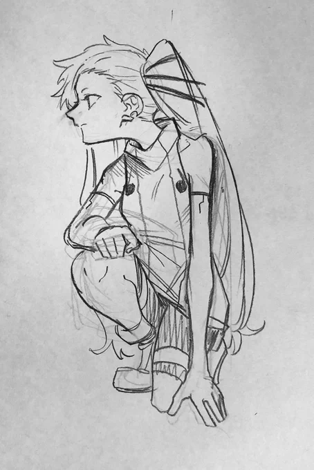 寝る前のキャラデザ 