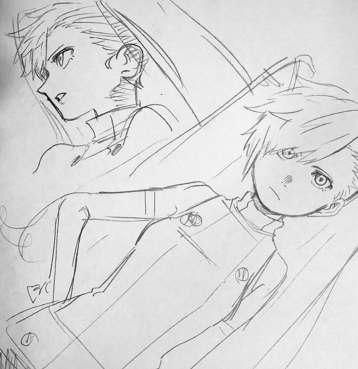 寝る前のキャラデザ 