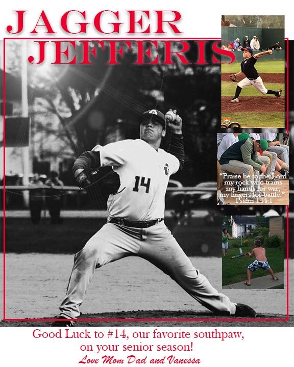roxbaseball26's tweet photo. Senior spotlight:
Jagger Jefferis: 1st Base/Pitcher
Future Plans: college baseballs & major in business
Favorite baseball memory: beating Toronto 2017
Jagger is known for his work on the mound but is also a great 1st basemen and hitter....could be a two-way player in college. https://t.co/RKuIgqSDNg