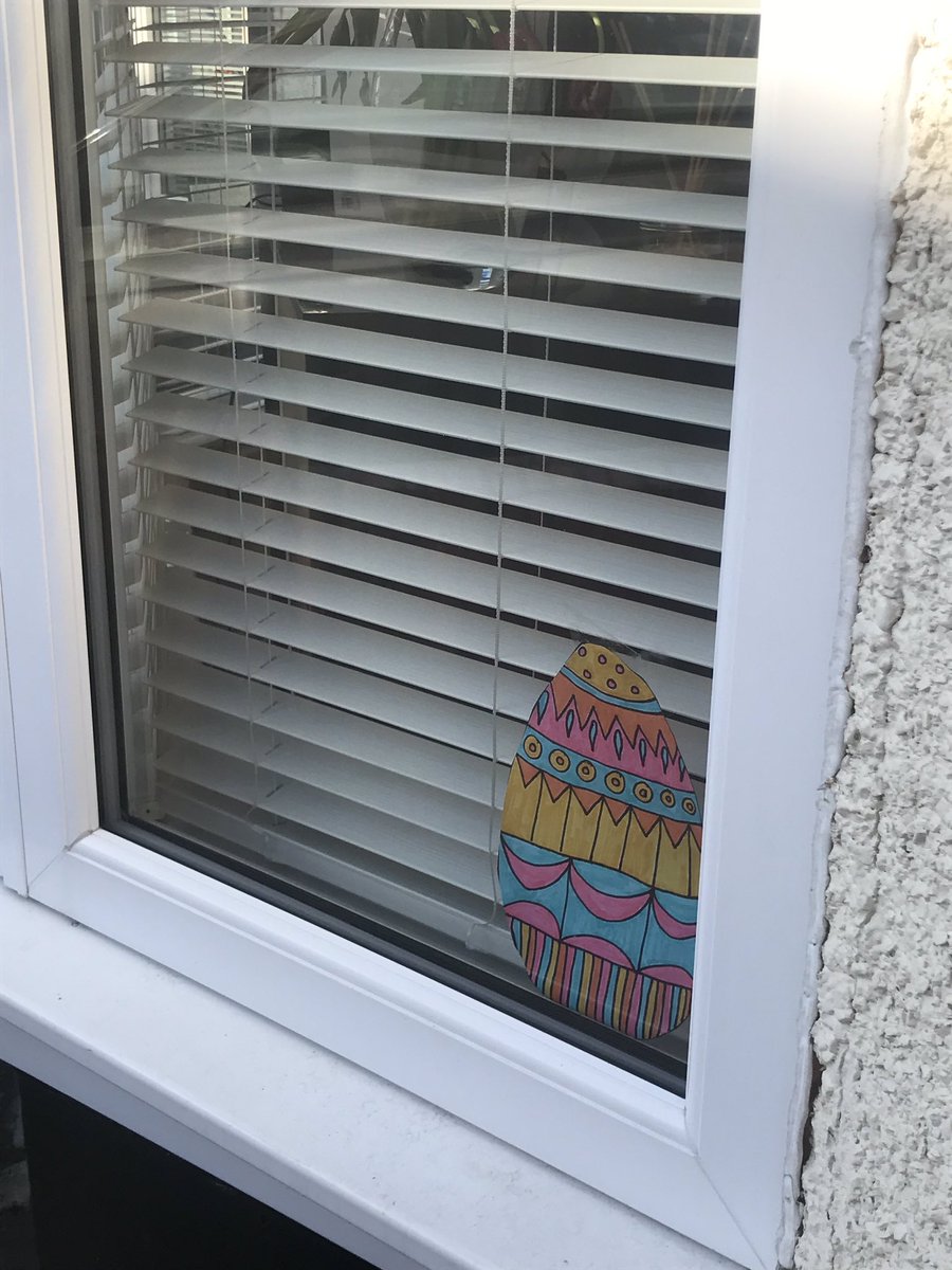 MissRodgersA's tweet photo. I spy with my little eye something beginning with e. 

Does it count if you saw it on Twitter? OF COURSE IT DOES! Here’s your first point for your Easter egg hunt. How many can you find? 🤪@CoxhoePrimary https://t.co/KS8h8dFM0X