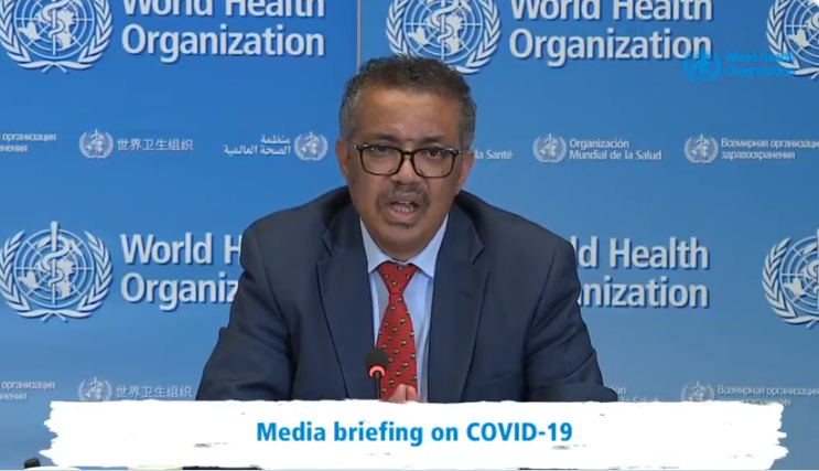 "Masks alone cannot stop the  #COVID19 pandemic. Countries must continue to find, test, isolate and treat every case and trace every contact," says  @DrTedros #coronavirus at  @WHO  #COVID19 briefing 6 Apr.