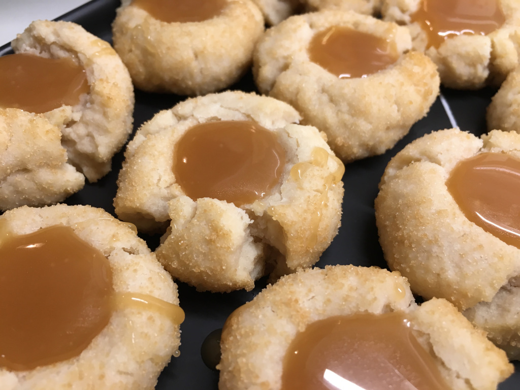 ABelenP's tweet photo. Salted Caramel Thumbprint Cookie Recipe https://t.co/CNdmVtJafu https://t.co/ehgkHfQUYY