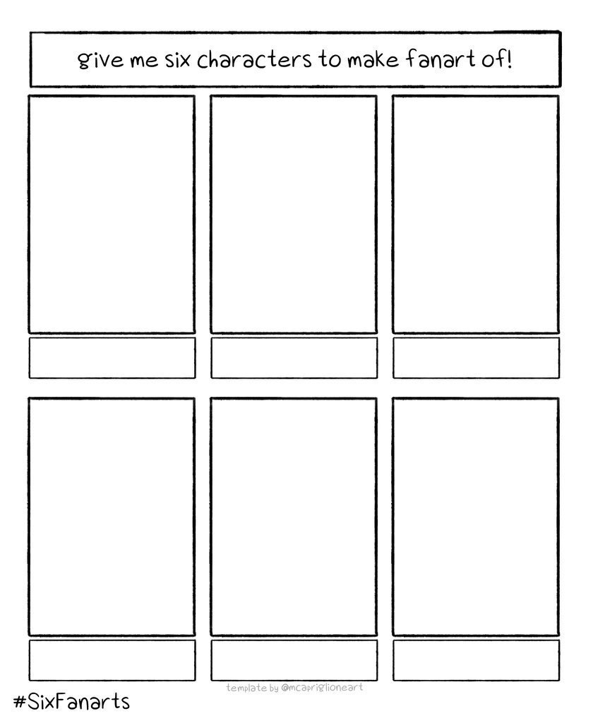 I'll give this a try~ Maybe something for break sketches owo/ #SixFanarts 