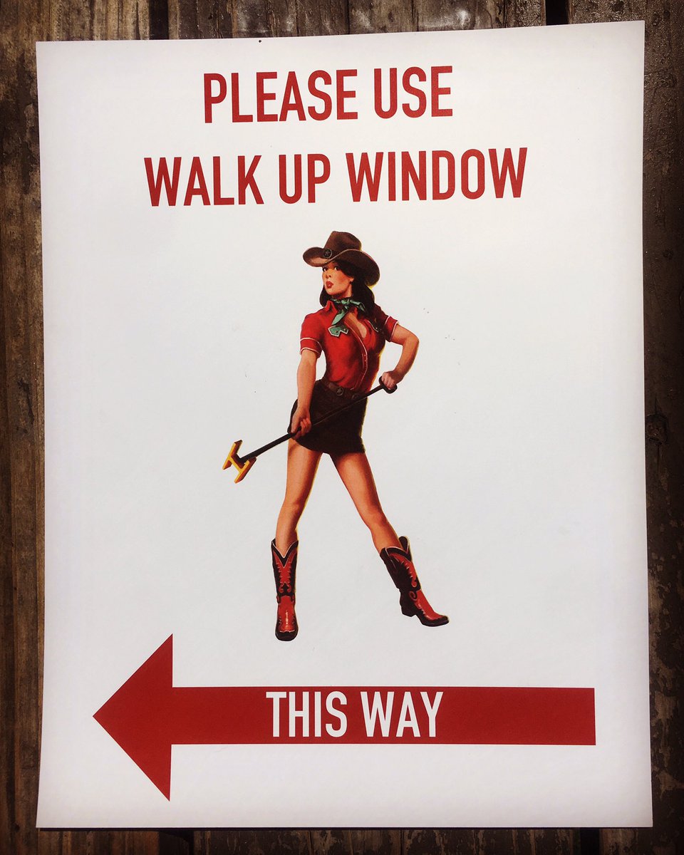 Howdy friends! We are rollin’ with the punches here at LuLu’s and wanted to let you know that due to construction 🚧 right outside our Pine St. pick up window, we are serving all To-Go orders from the window on our back patio accessible from Pine St. We greatly appreciate you! 🙏