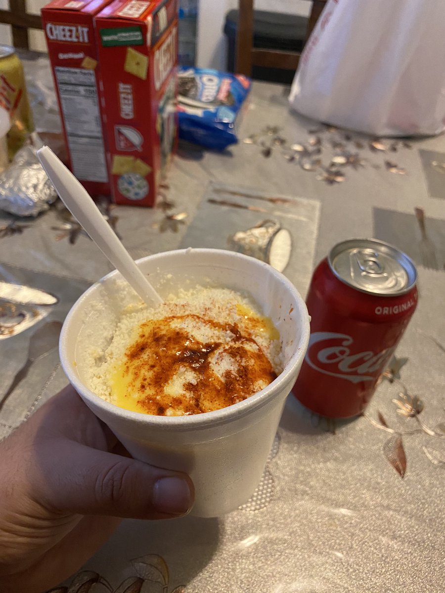 I managed the last elote he had left; I payed and tipped him the value of another one. I pray for anyone who has to work in these times, man; I’d be fucking terrified. Take care of yourselves and each other.