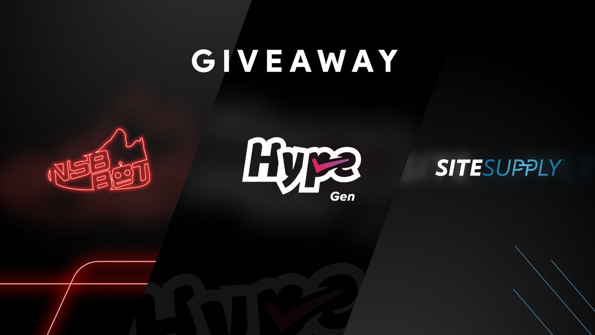 🔥 @NSB_Bot x <a href="/TheSiteSupply/">SiteSupply</a> 🔥

Prizes: 🎁
- 1x NSB Key
- 1x Site Supply Lifetime
- 3x Hype Gen Renewals

Rules: 📃
• Follow @NSB_Bot @HypeProxyGen <a href="/TheSiteSupply/">SiteSupply</a> 
• RT this tweet 🔁

Winners picked in 48 hours 🎉
