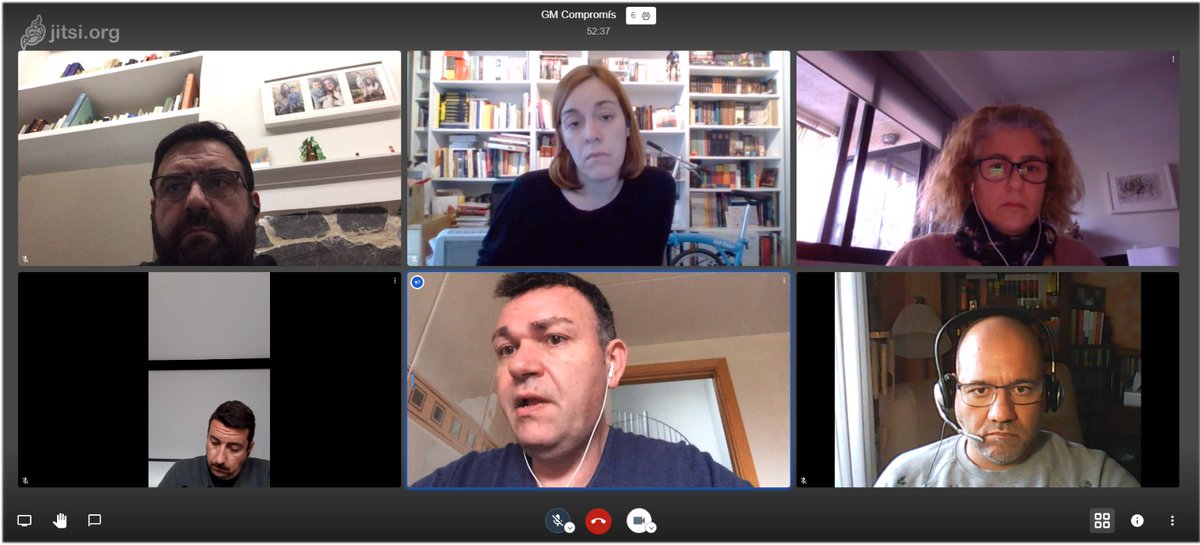 xavibellot's tweet image. Hi haja confinament o no, presencialment o de manera virtual, el grup municipal de @compromis_cata continuem posant en comú el treball de cadascun dels regidors i regidores.

Contra els efectes del #Covid_19, treball en equip 💪💪

#GovernsAmbCompromís #Equipasso