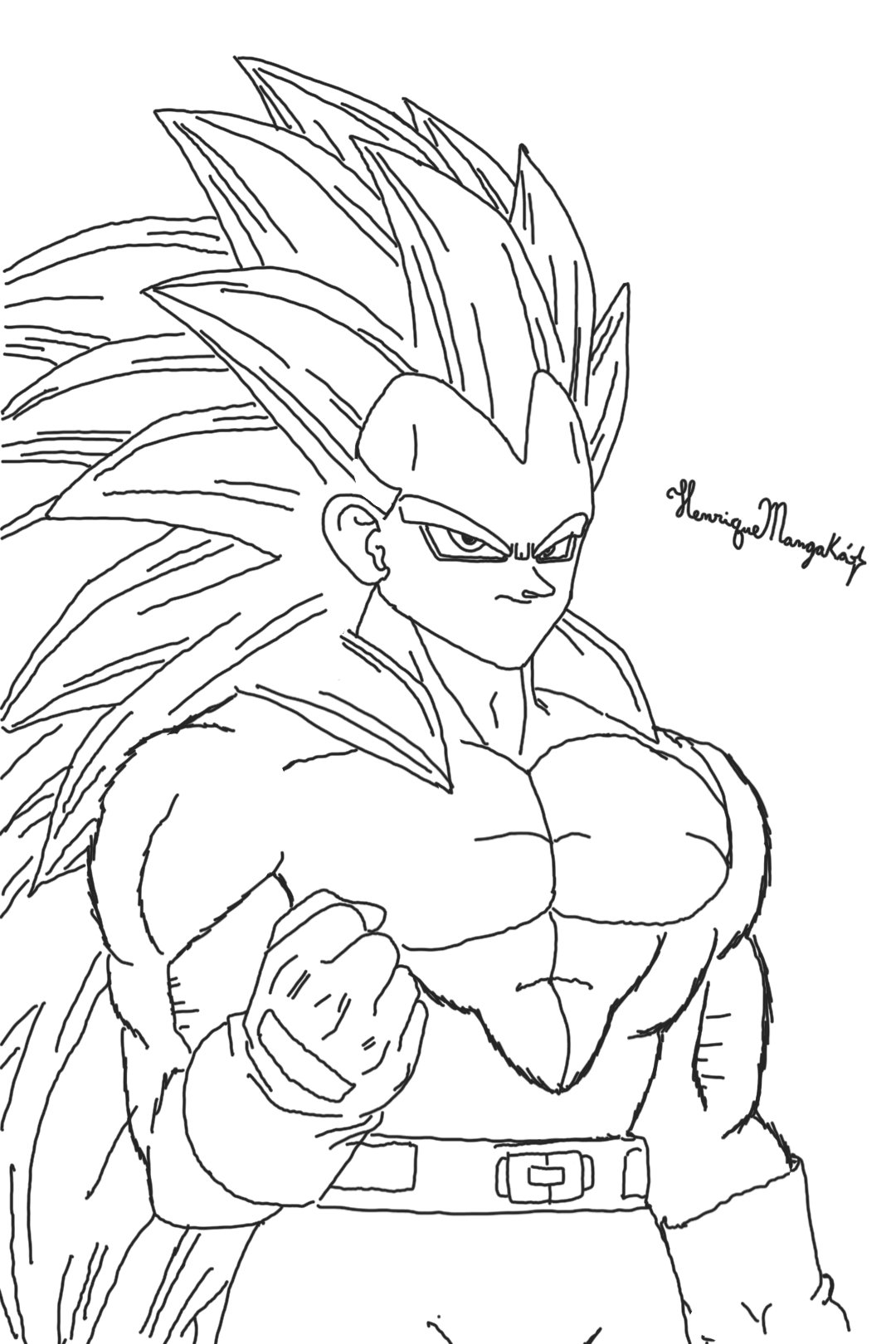 Enrikoshi_art on X: Vegetto super saiyajin 5 (versão Toei Animation)  Vegetto super saiyan 5 (Toei Animation version) #dragonballAF #supersaiyan5   / X