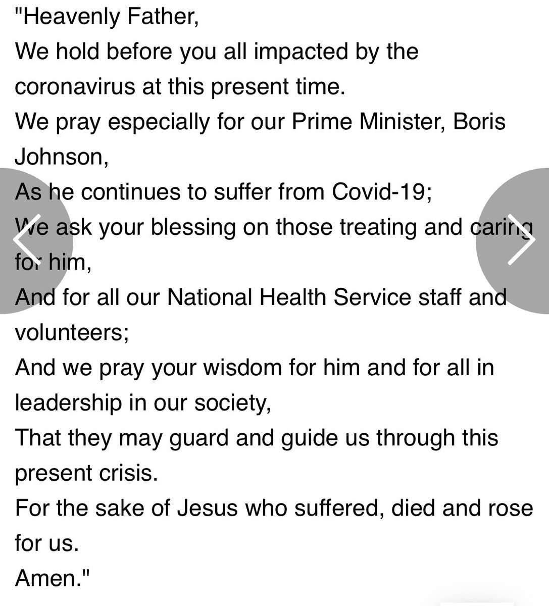 MCE_Updates's tweet photo. Prime Minister Boris Johnson has been moved to intensive care after his coronavirus symptoms worsened!

Let’s come together &amp; pray for those impacted by #COVID19, those who are sick &amp; those in hospital!

Also for all those helping them get well! #MyChurchEvents #PrayForBoris #NHS https://t.co/QfrJcokr3G