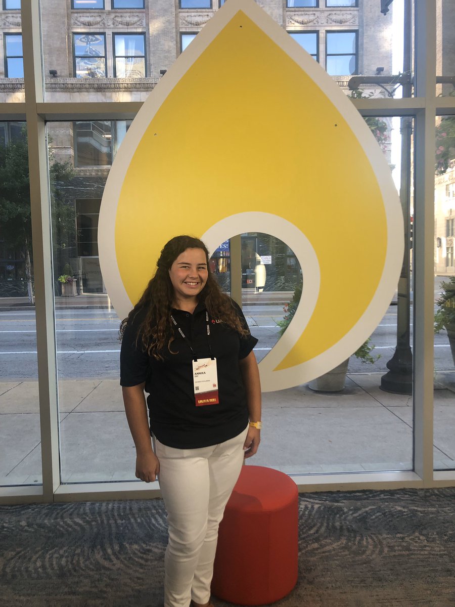 VolunteerBama's tweet photo. CONGRATS to our second recipient of the 2020 Henry M. Lipsey Heart of Service Award, Annika Day. Annika served as VP of External Affairs for @uadancemarathon and is graduating with a degree in PR and Marketing! @UAStudents @UofAlabama #WhereLegendsServe #StillTideTogether #CSLove https://t.co/rr9nSuib6i