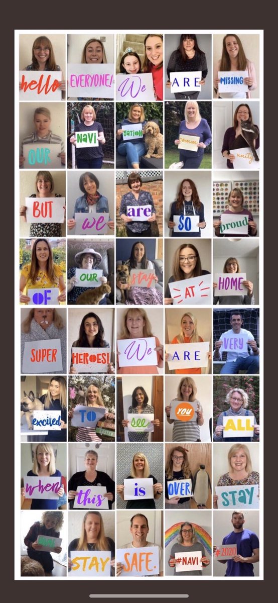 NavigationPTA's tweet image. Just look at our wonderful teachers and teaching assistants @NavigationPS @navigationEYFS - what a lovely surprise for all their pupils &amp;amp; their families this morning! We are so proud of each &amp;amp; every one of them and miss them hugely 💗 #StaySafe #StayAtHome #wemissyou #seeyousoon