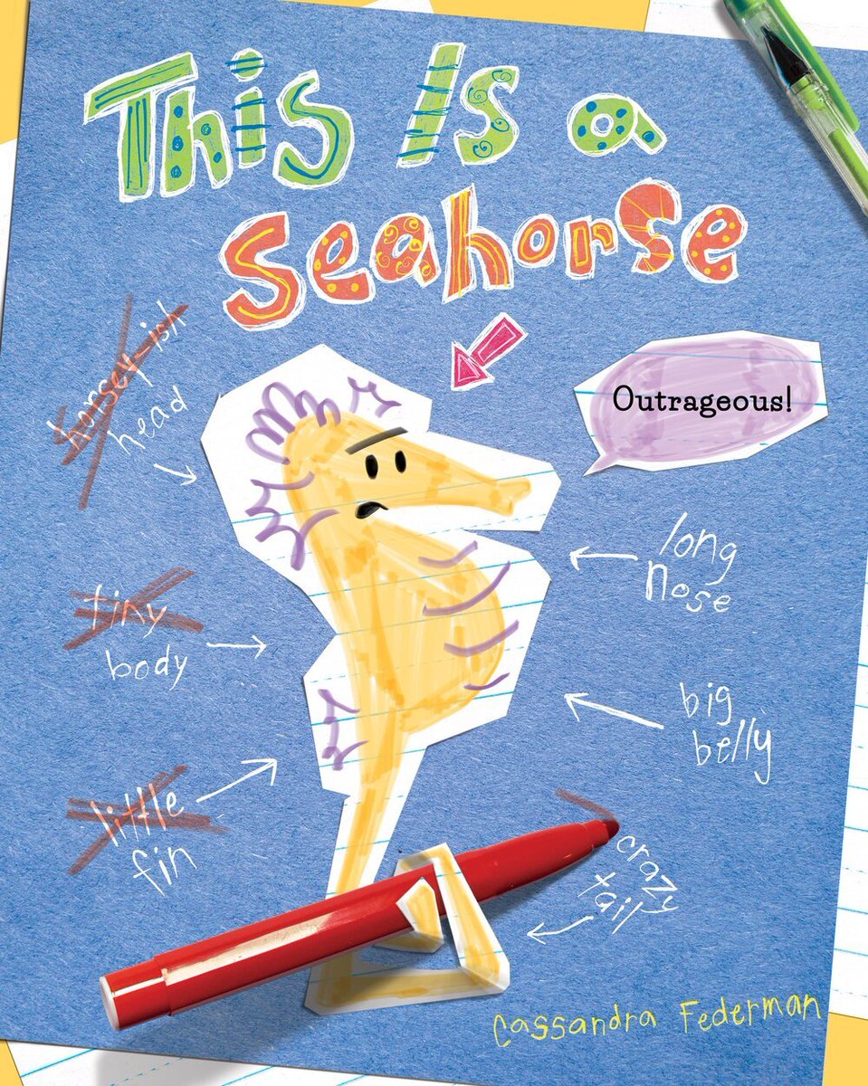 For  #IndieBookstorePreorderWeek, I recommend preordering THIS IS A SEAHORSE by  @CassFederman from  @CountryBooks in Southern Pines, NCRelease Date: 9/1/20Publisher:  @AlbertWhitman