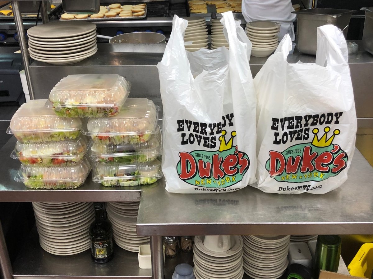 Our sister restaurants <a href="/dukesnyc/">Duke's</a> and <a href="/bigdaddysnyc/">Big Daddy's</a> are delivering to hospitals on the Upper East Side daily! Although we are closed, we're proud to be involved with these restaurants as they feed the hardworking people on the frontlines!
