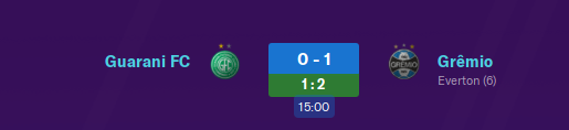 GuaraniCBFM's tweet photo. Infelizmente perdemos a final da Copa do Brasil por 2x1 para a equipe do Grêmio. Foi um bom jogo, pecamos nas finalizações. #avantemeubugre #fm #fmon #FM20 #AquiéGuarani #Guarani https://t.co/yAiydTCz3r