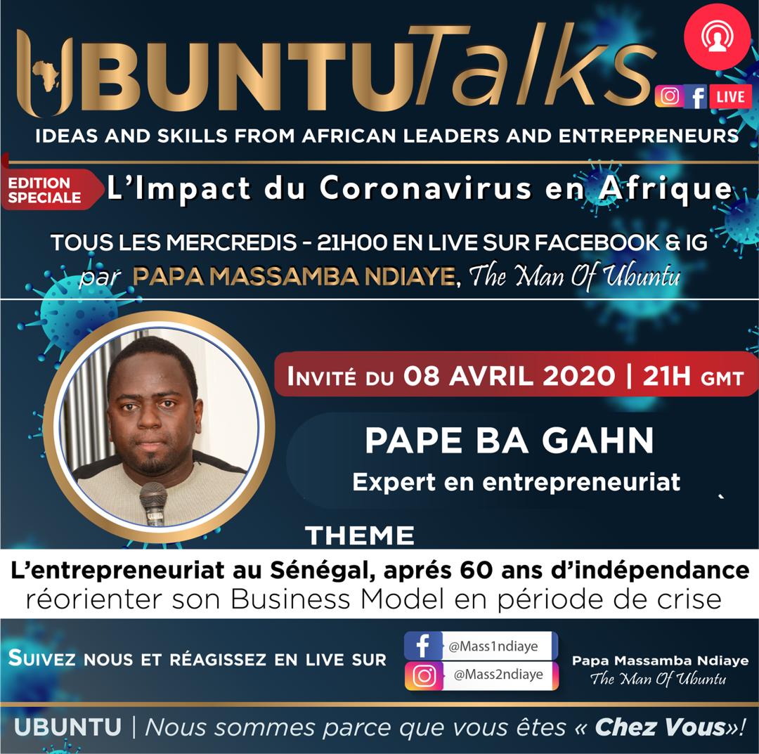 papegahnba's tweet photo. Hello folks
Dont miss it!
For entrepreneurs we will host an online open session on how to make effective adjustment on your Business Model during this COVID19 crisis? #Sharinginputs #SharingisCaring #Entrepreneurship #Ubuntu https://t.co/cWQviu51vr