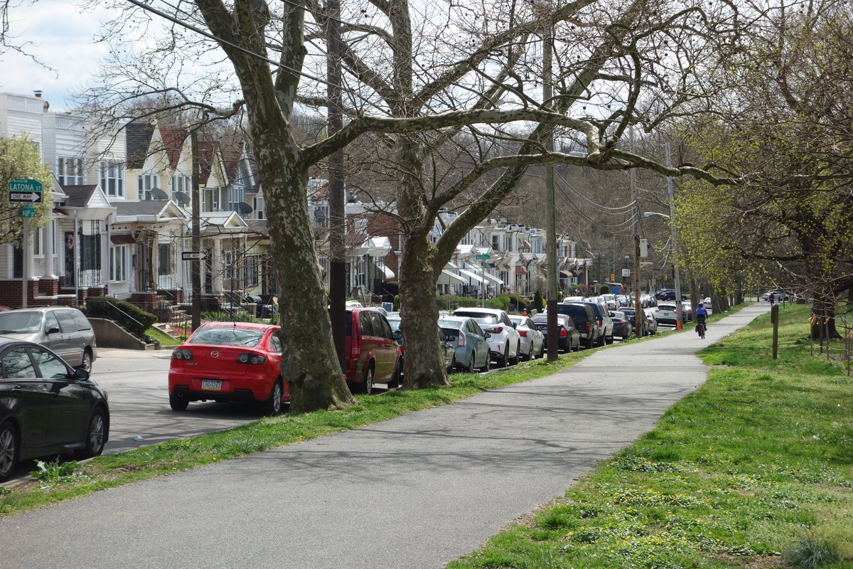 Top five not-so-crowded Philly trails that people should go discover  #onthecircuit and  #eastcoastgreenway: 4/5 -  @PhilaParkandRec Cobbs Creek Trail in SW Philly