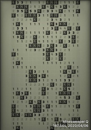 mikro09's tweet photo. Minesweeper Q : Fortgeschritte, 167.54s, 2020/04/06 #MinesQ https://t.co/mKJovjrFe0