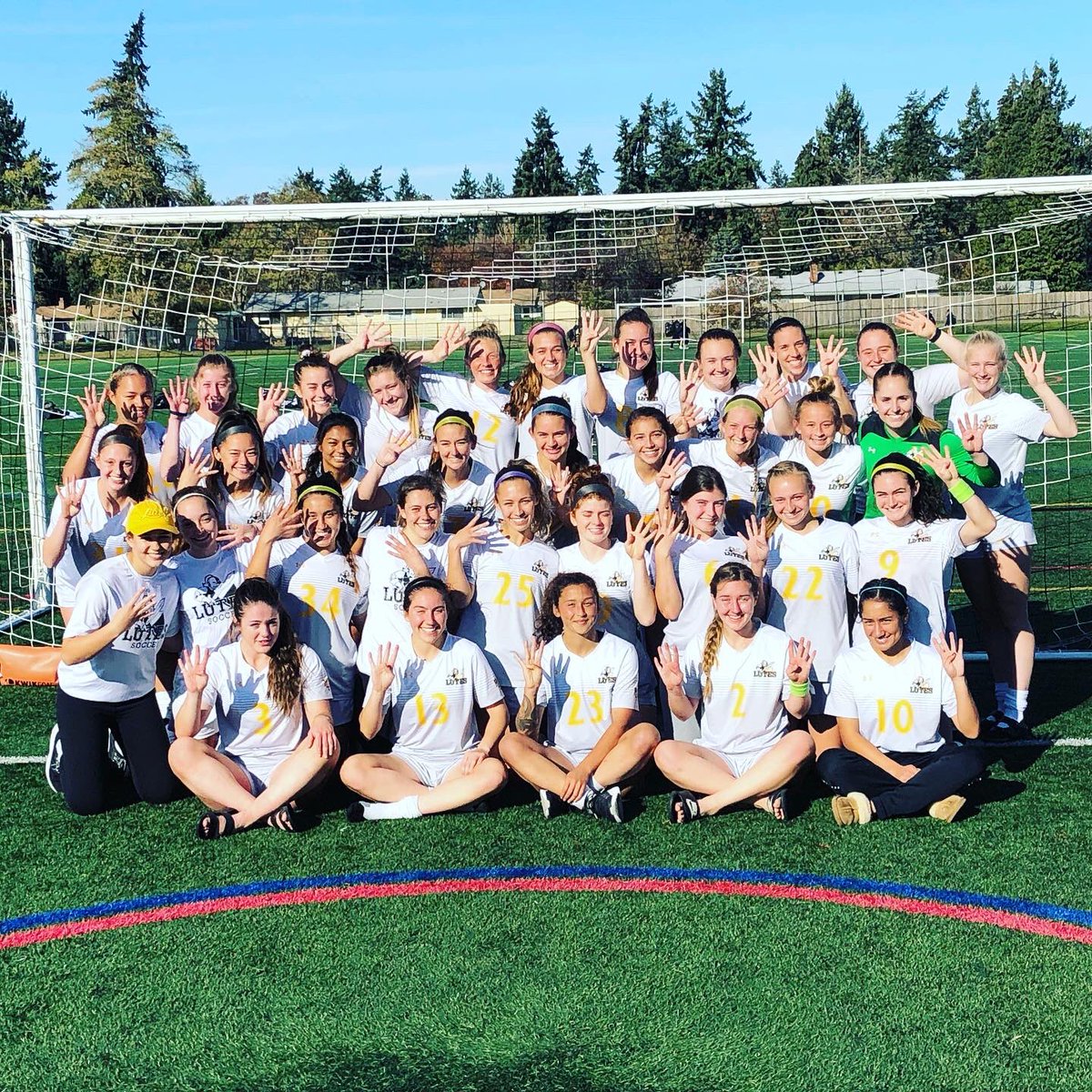 PLU_WSoc's tweet photo. Missing the squad a little bit more today! Normally we would be on the field for Spring Training tonight...but in any case! #happynationalstudentathleteday 💪💪💯💯#attitude #elite #noexcuseculture #golutes https://t.co/WTFmzYQPeZ