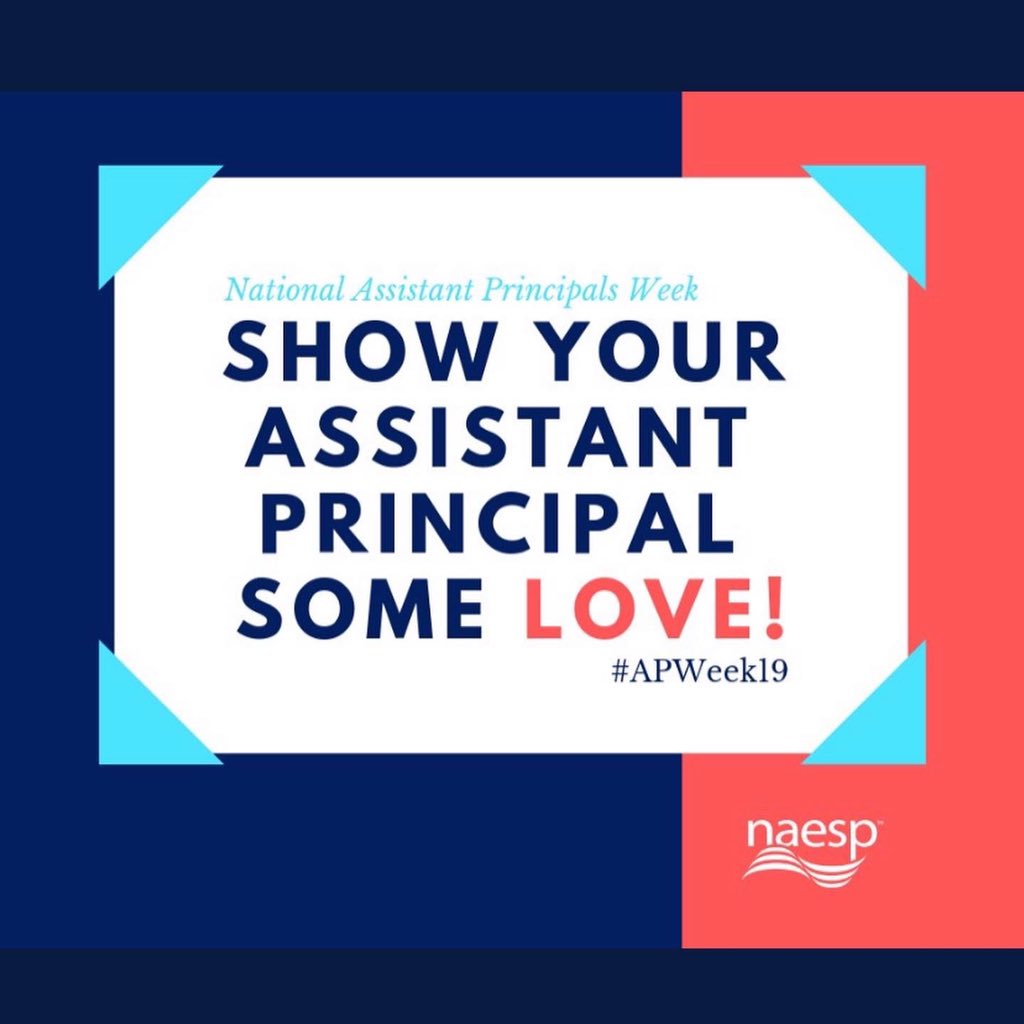 We love our assistant principals in @rockwallschools Thank you for what you do and your heart for kids!!  #AssistantPrincipalWeek